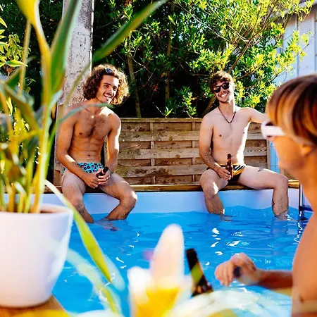 بيت ريفي La Boga L'auberge A L'ambiance Surf A بيسكاروس-بلاج
